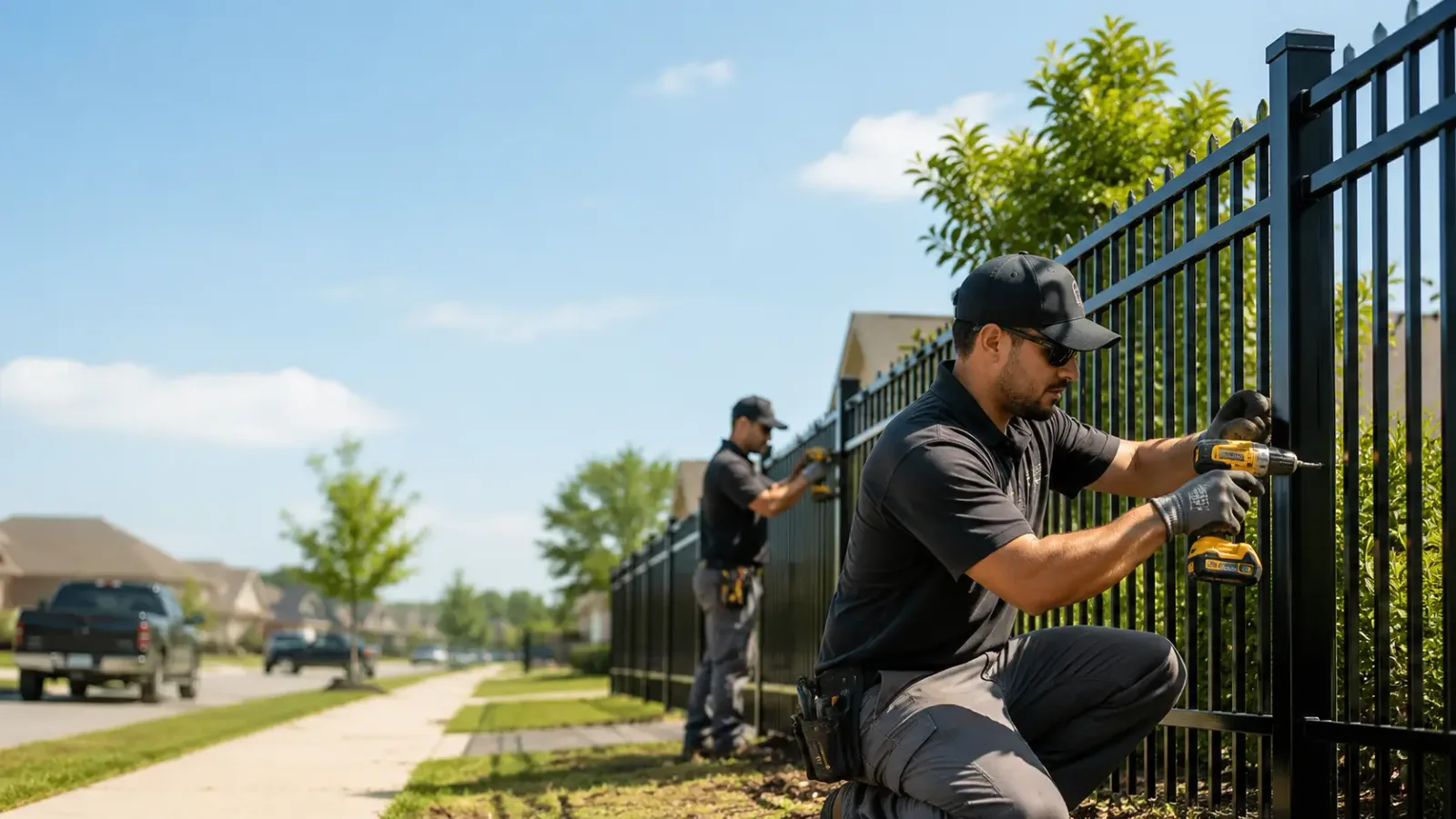 Metal Fence Installation in Booneville, AR